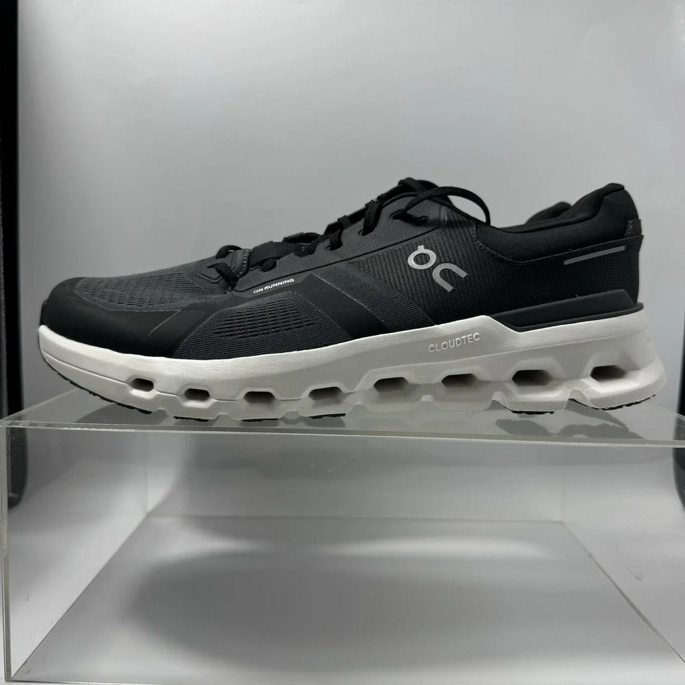 On Running Cloudrunner 2 Eclipse Black 3ME10320264 Men's Size 14 WIDE